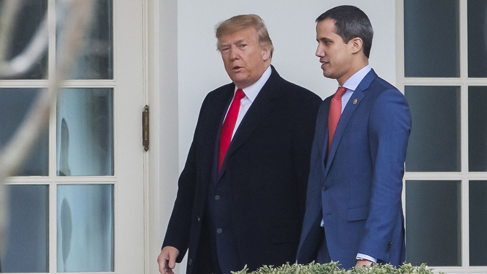 Trump recibe a Guaidó en la Casa Blanca