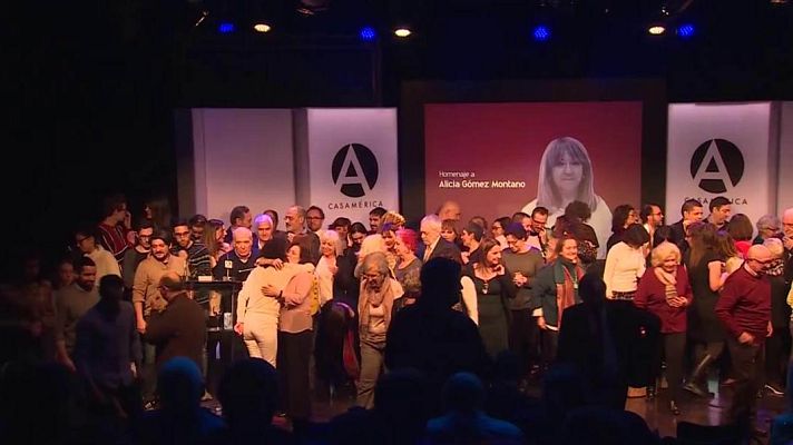 El adiós a Alicia Gómez Montano
