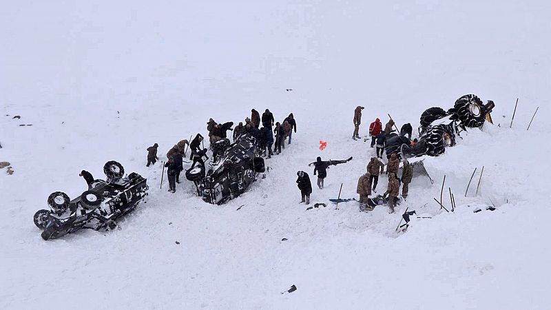 Al menos 38 muertos en dos avalanchas en Turquía