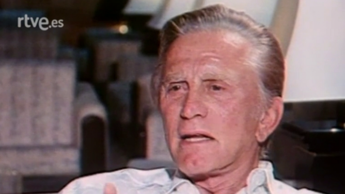 Kirk Douglas desde el Festival de Cine de Troia (Portugal)