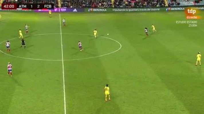 Fútbol - Oshoala marca el tercero del Barça (1-3)