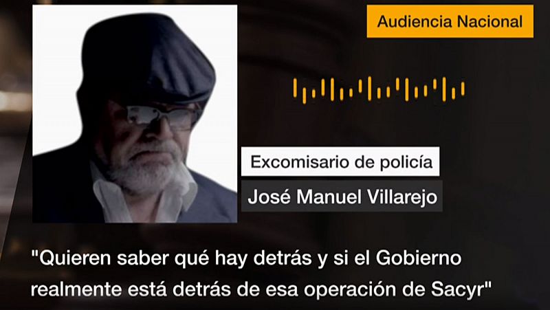 Villarejo explica que el BBVA le contrató para saber si el Gobierno estaba detrás la operación de Sacyr