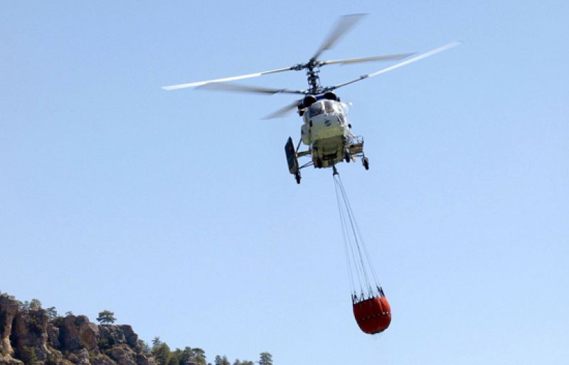  Castellón y Cuenca siguen trabajando para extinguir sus incendios