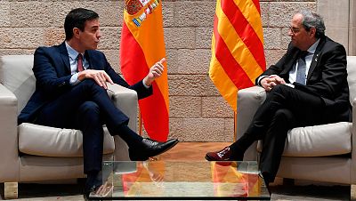 El Debat de La 1 analitza la reuni entre els presidents Snchez i Torra 