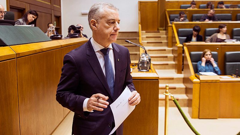 Urkullu mantiene la incógnita electoral y anuncia nuevos proyectos de ley