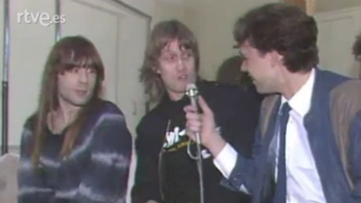 Visita de Iron Maiden (6/3/1984) 
