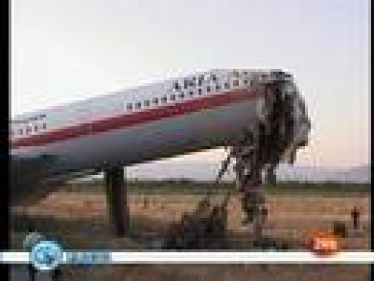  - Avión siniestrado en Irán