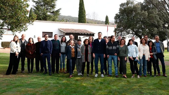 Informativo 24h - Sánchez y los 22 ministros se reúnen en la finca de Quintos de Mora