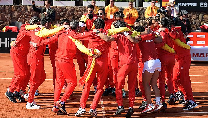 Carla Suarez gana a Nara y da el pase a España a la fase final de la Copa Federación