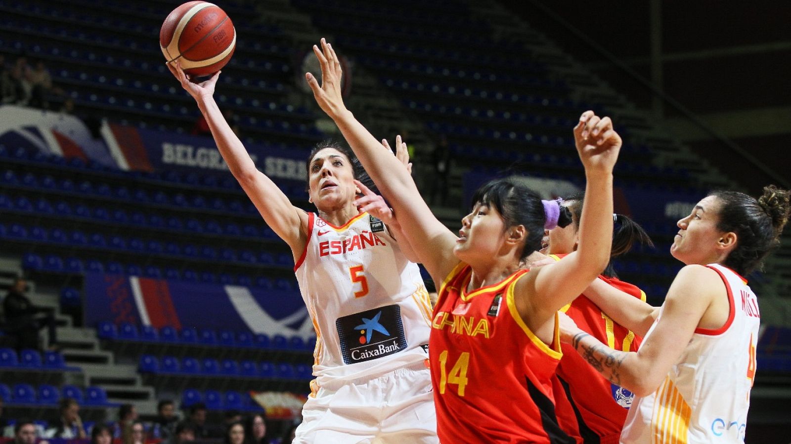 Baloncesto - Preolímpico Femenino: España - China - ver ahora