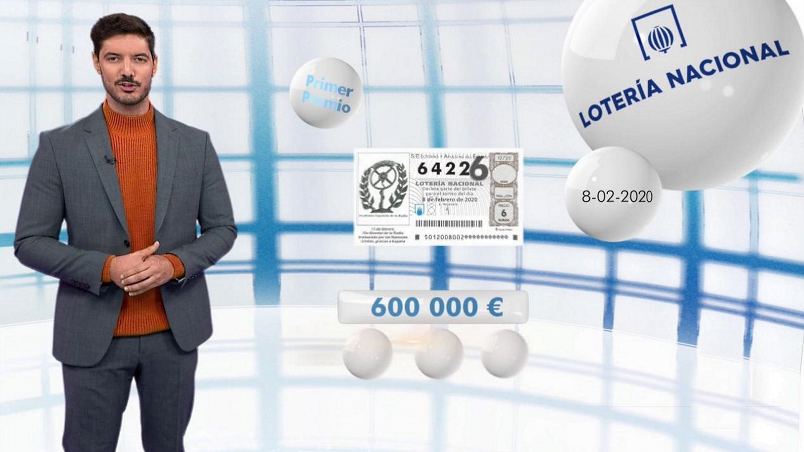 Lotería Nacional - 08/02/20 - RTVE.es