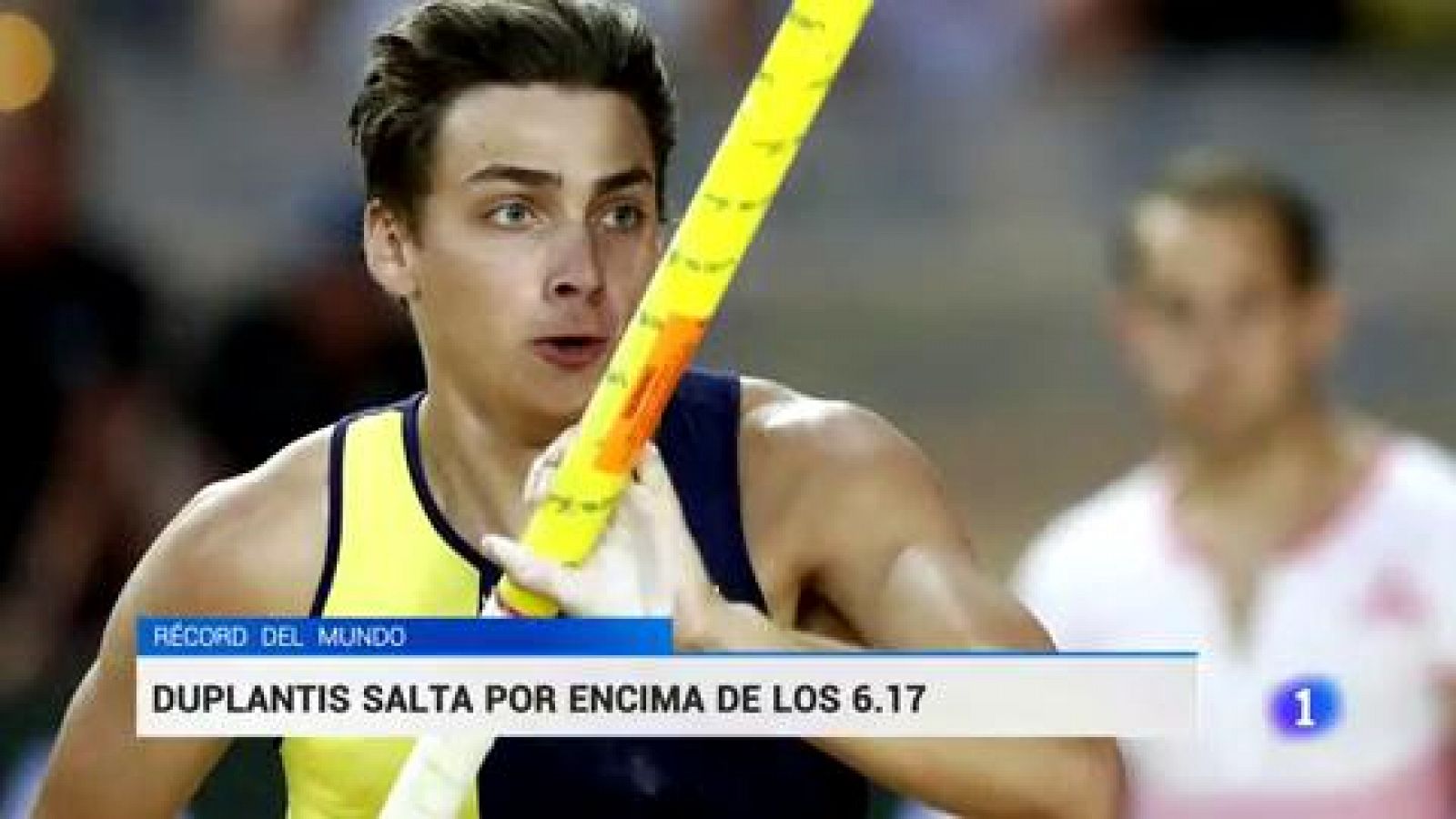 Vídeo | Duplantis bate el récord del mundo de pértiga - RTVE.es 