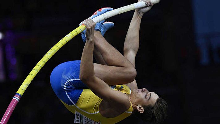 Telediario 1 - Duplantis bate el récord del mundo de pértiga