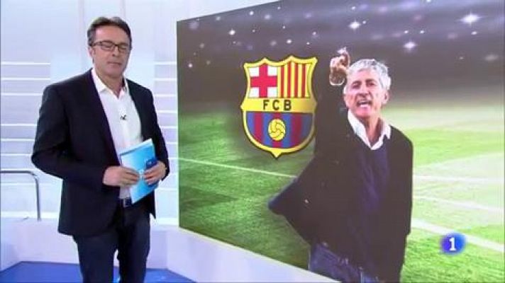 Telediario 1 - Setién: "Es obvio que necesitamos que venga alguien"