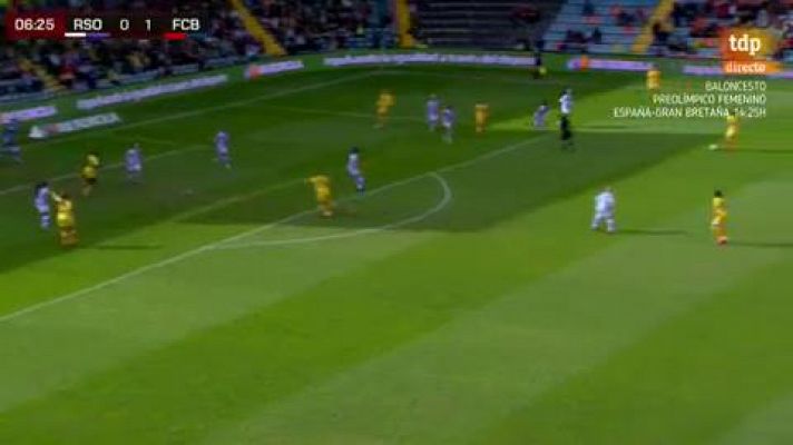 Gol de Alexia Putellas (0-2) en la final de la Supercopa