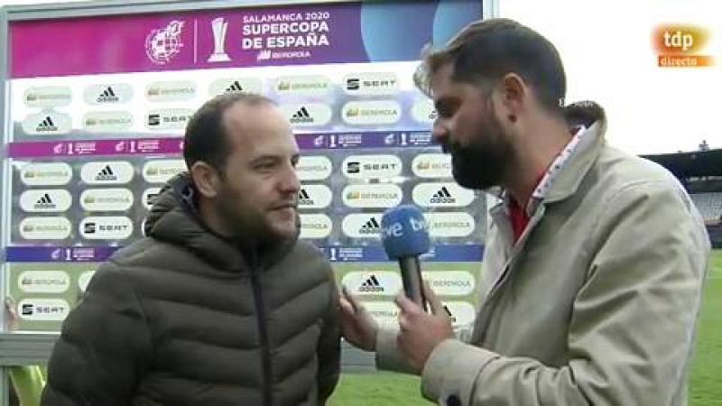 Lluis Cortés: "Meter dos goles pronto nos ha dado mucha confianza"