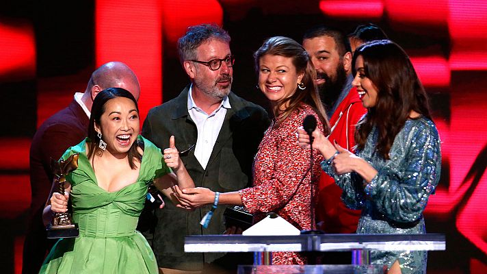 Telediario 1 - 'The Farewell' vence en los Spirit en vísperas de los Oscar