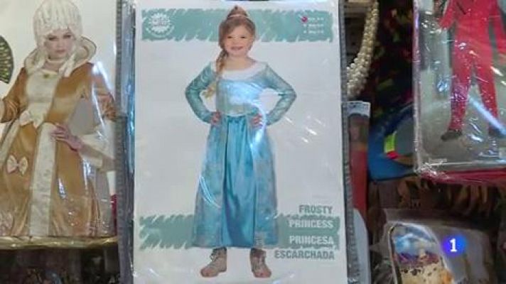 Telediario 1 - Los disfraces más demandados para los carnavales de 2020