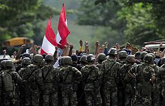 Honduras establece el toque de queda en las zonas fronterizas con Nicaragua