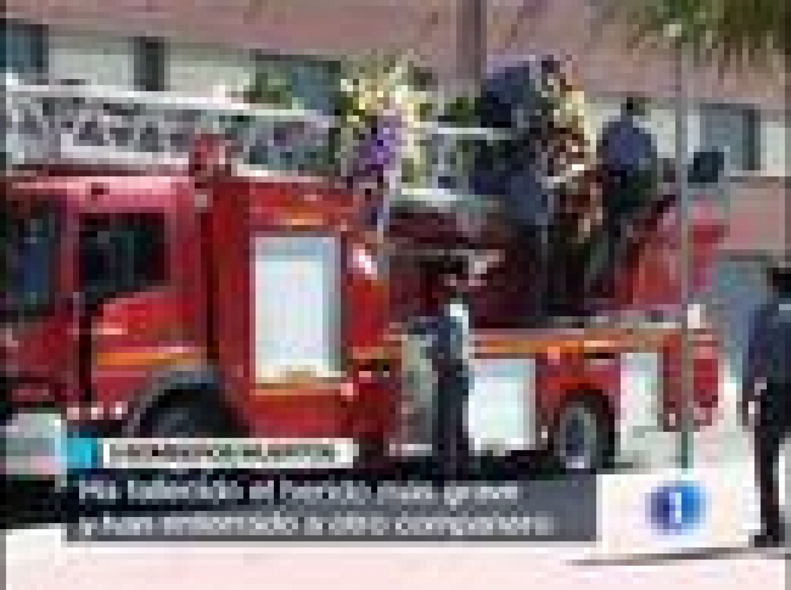 Un rayo causó el incendio de Horta de Sant Joan | Ver