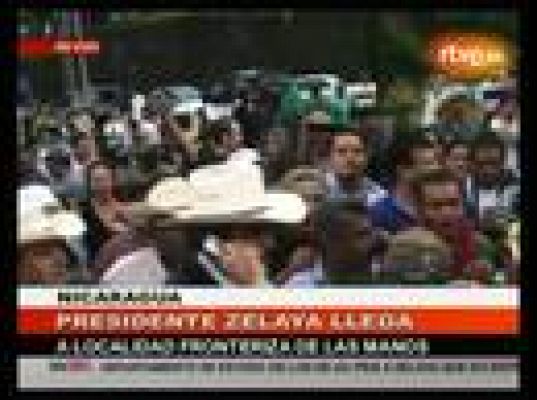  - Zelaya pisa suelo hondureño