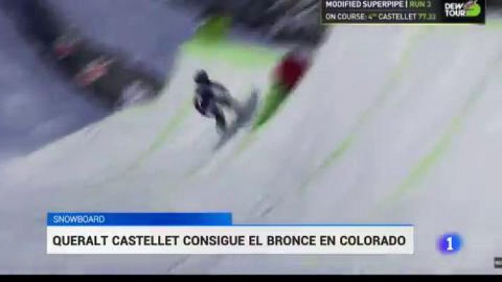 Queralt Castellet consigue un bronce en Copper Mountain
