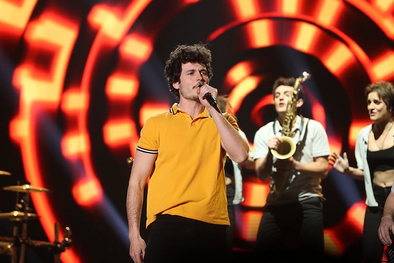 Miki Núñez canta "Celébrate" en la Gala 4 de Operación Triunfo 2020