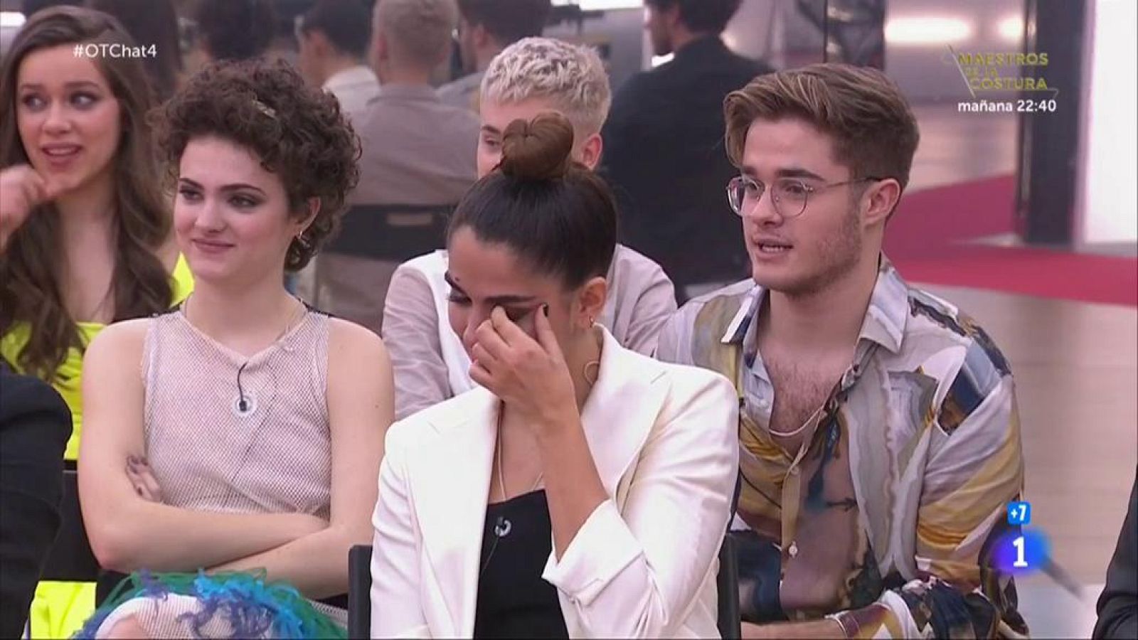 Anne y Gèrard hablan sobre las imágenes de su beso en el chat de Operación Triunfo 2020