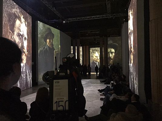 En lengua de signos - Visitamos "Van Gogh Alive"