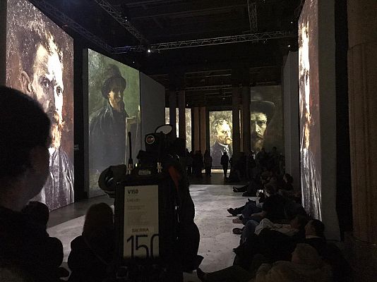 En lengua de signos - Visitamos "Van Gogh Alive"