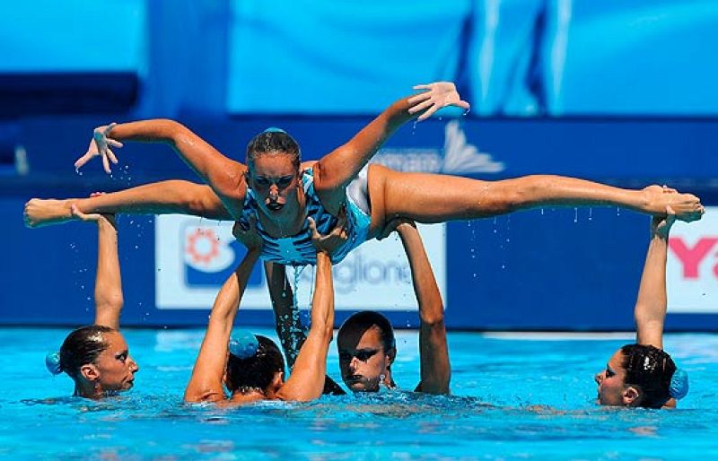 Séptima medalla para España en sincro