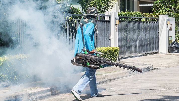 Se fumigan contra el dengue las viviendas de Colombia