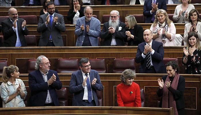 Telediario 1 - El Congreso inicia la tramitación de la ley de eutanasia con la oposición de PP y Vox