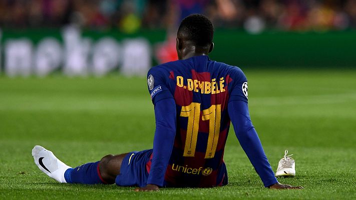 El Barça tendrá dos semanas para hacer un fichaje por la lesión de Dembélé