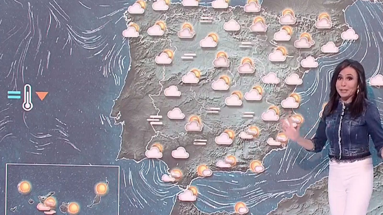 Bajan las temperaturas en el sur peninsular y el área mediterránea