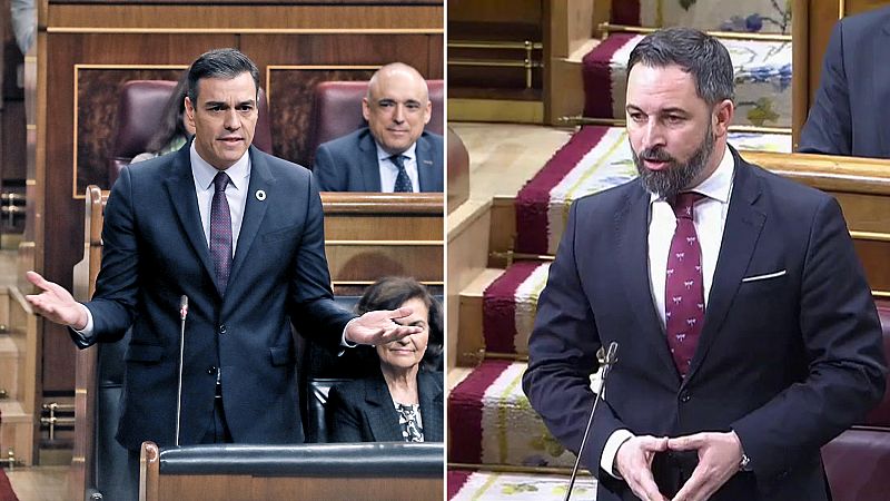 Abascal acusa a Sánchez de "mentir" sobre el encuentro entre Ábalos y la vicepresidenta de Venezuela y le insta a dimitir