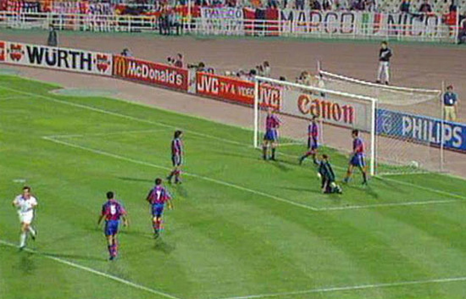 El Barça sucumbió ante el Milán (1994)