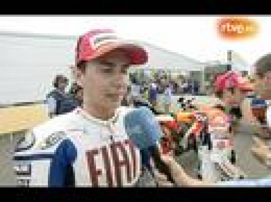 Rossi, contento; Lorenzo, no tanto