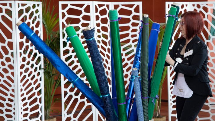 Maestros de la costura - El pésimo reparto de materiales de Begoña