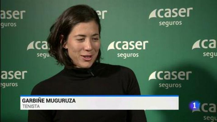 Telediario 1 - Garbiñe Muguruza: "Me hace mucha ilusión volver a unos Juegos"