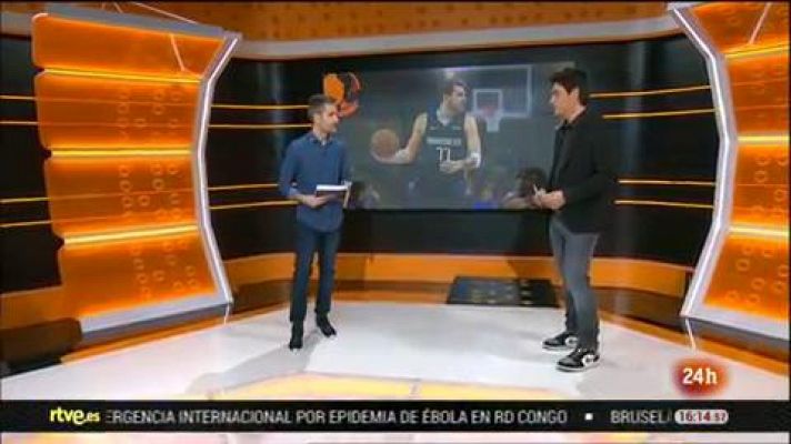 Telediario 1 - Doncic regresa por todo lo alto mientras los Nets acaban con la racha de los Raptors