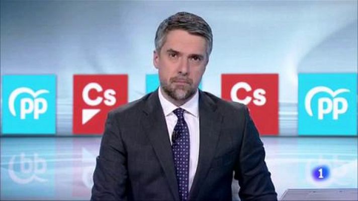 Telediario 1 - Alfonso Alonso, reacio a pactar con Cs en el País Vasco