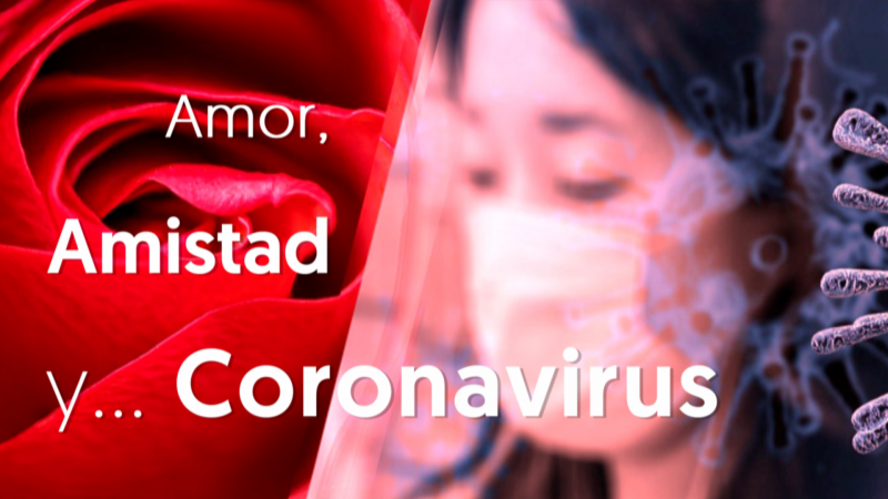 Ramos de flores por San Valentín contra el coronavirus en Filipinas