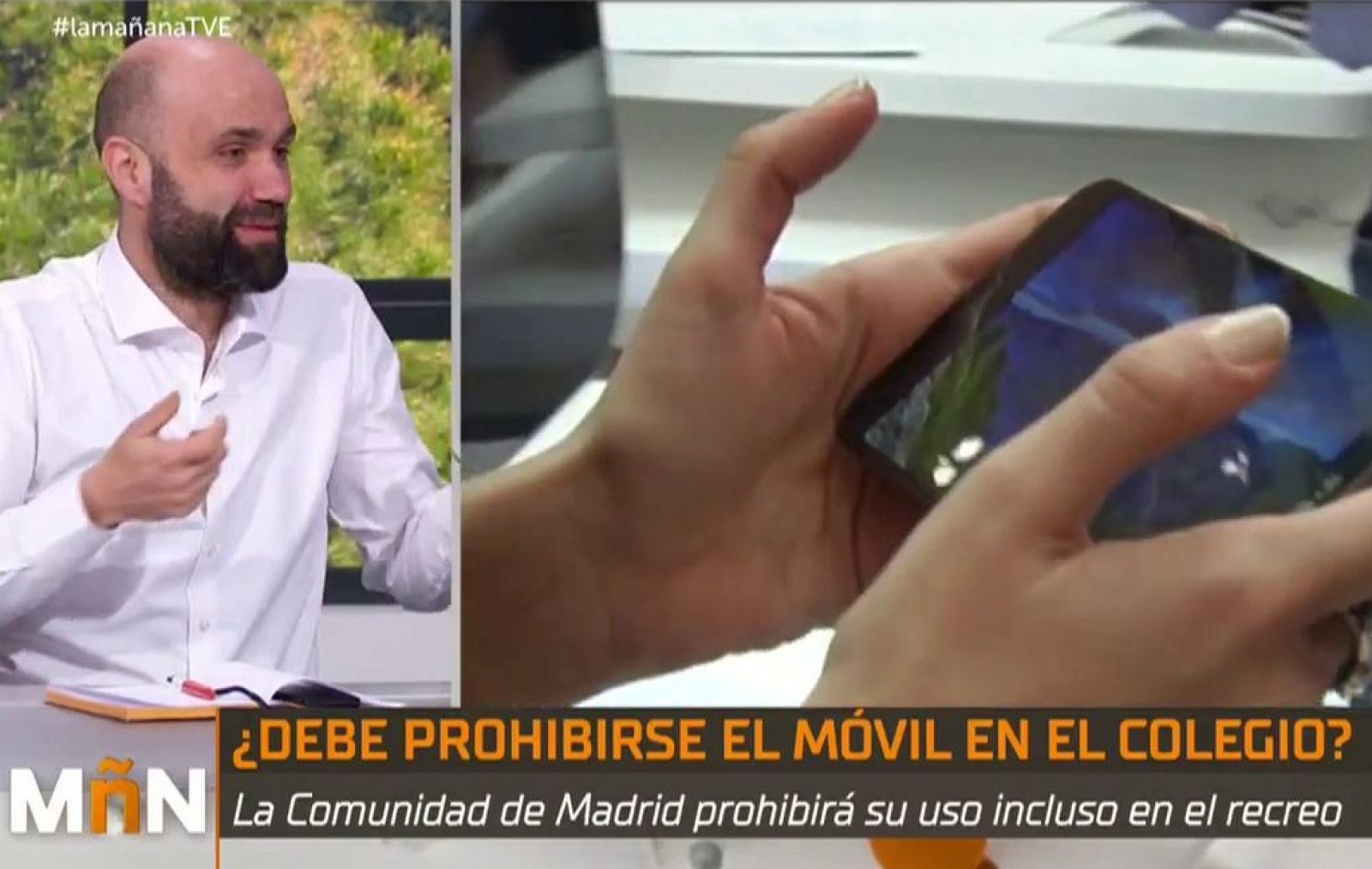 La Mañana - La Comunidad de Madrid ampliará la prohibición de los móviles en los colegios
