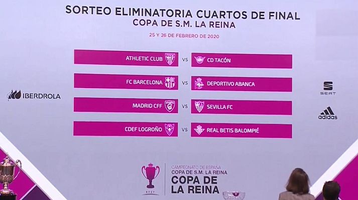 Fútbol - Fútbol - Sorteo 1/4 final Copa de la Reina