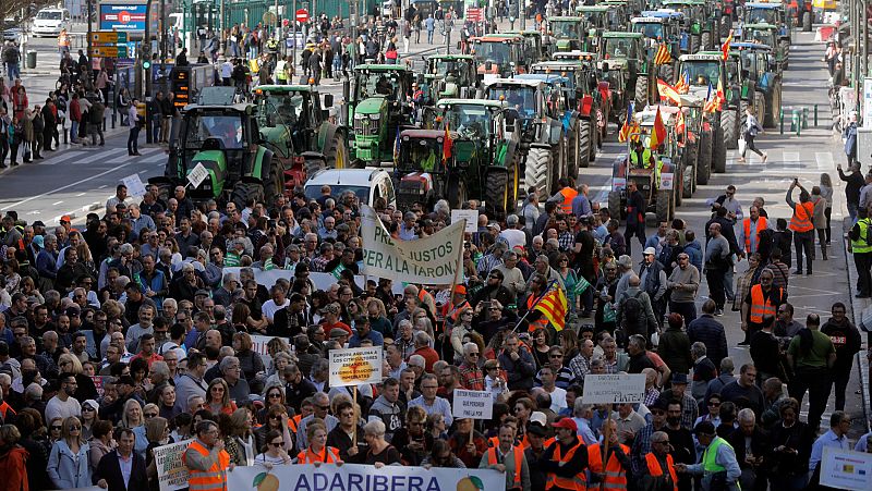 Los agricultores salen de nuevo a la calle a pedir precios justos