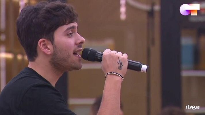 OT 2020 - Javy canta "Qué sabrá Neruda" 2o pase de micros