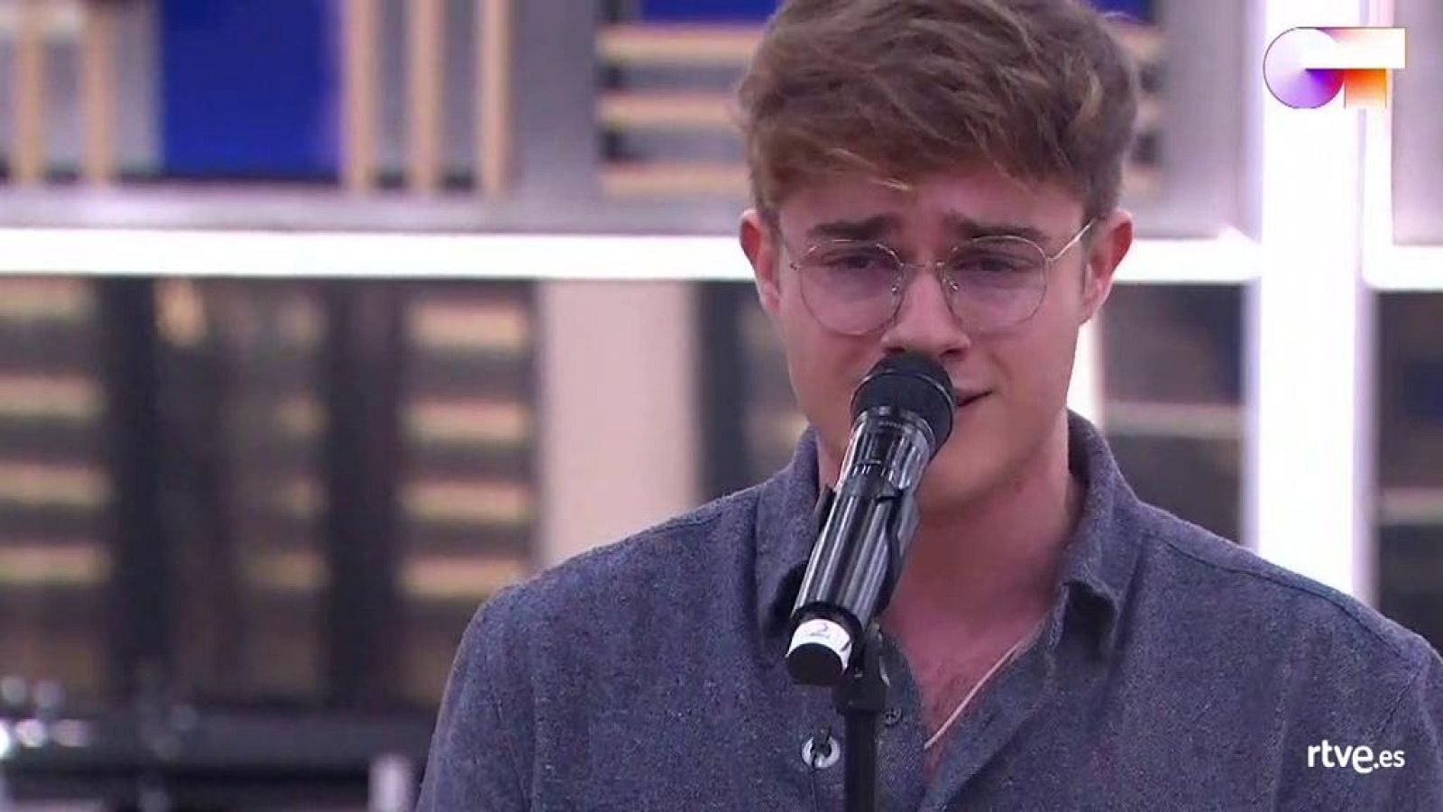 Gèrard canta "Prometo" de Pablo Alborán, en el segundo pase de micros de la Gala 5 de Operación Triunfo 2020