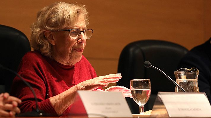 Telediario 1 - Carmena dice que "se equivocó" al crear Más Madrid