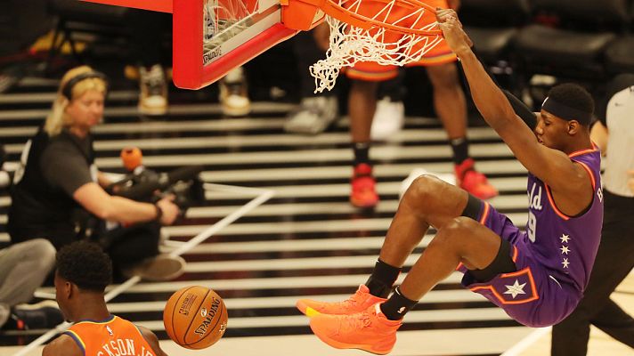  - Paschall lidera victoria del Equipo USA y Bridges recibe premio de MVP